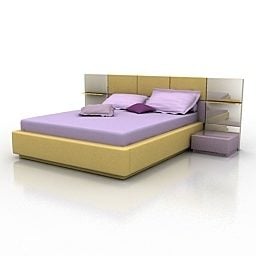 Bed Sicilia Furnuture 3d model