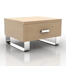 Bedside Table Hulsta Design 3d model