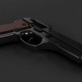Pistolet Beretta M9 modèle 3D