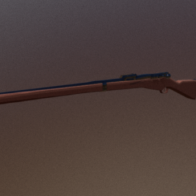 Berthier Rifle Gun Weapon 3d model