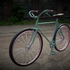 דגם 3D Western Simple Bicycle