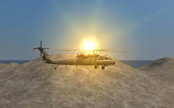 Hélicoptère Black Hawk Uh-60