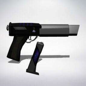 Weapon Plasma Gun 3d model