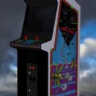 Machine de jeu d'arcade verticale Black Widow