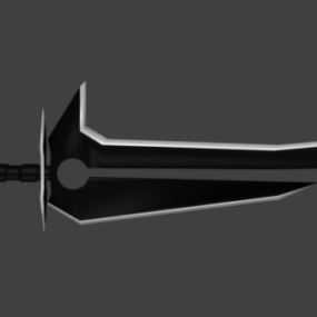 Black Sword Design 3d model