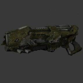 Blaster Gun Weapon 3d model