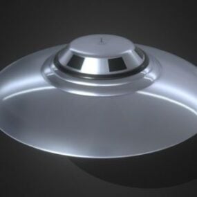 UFO-Raumschiff 3D-Modell