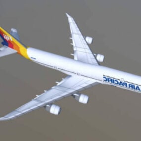 波音太平洋航空​​公司飞机3d模型