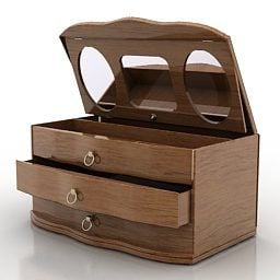 Home Secret Box Furniture 3d model