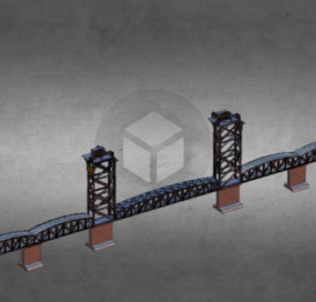 نموذج جسر المدينة ثلاثي الأبعاد