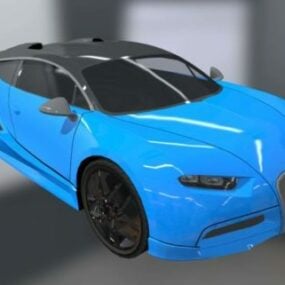 Coche Bugatti Chiron modelo 3d
