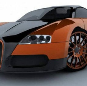 3д модель автомобиля Bugatti Veyron Ss
