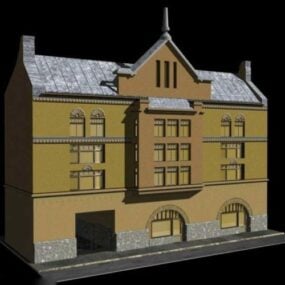 Medieval Style Building 3d model