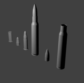 Bullets Collection 3d model