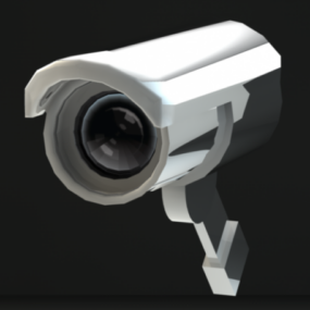 Moderni CCTV-kamerasuunnittelun 3d-malli