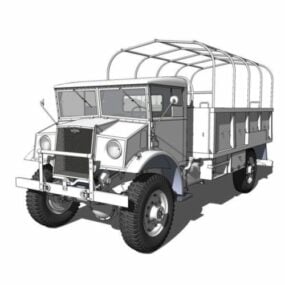 Camión de transporte cmp modelo 3d