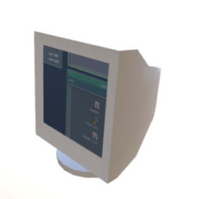 Polymatrix-Generator-Computer 3D-Modell