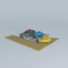 Car Basic Generation 3d model