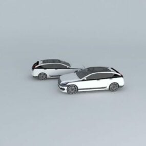 3D model sedan Car Panthere