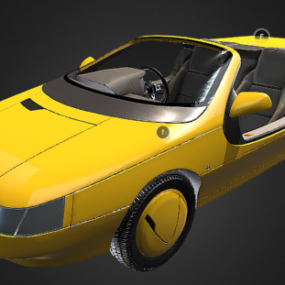 超级汽车原型3d模型