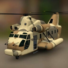 Cargobob Helicopter Gta Game 3d μοντέλο