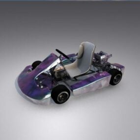 Concept Car Rigged 3d model