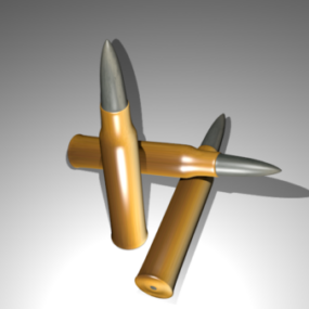 Cartridge Bullet Shells 3d model