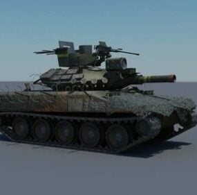 Tanque ligero M551 Cavalera Design modelo 3d