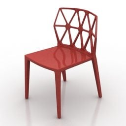 3д модель проволочного стула, мебели Archirivolto