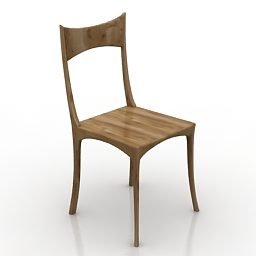 Cadeira Ceccotto Storica Chumbera Segunda Modelo 3d