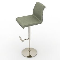 3д модель барного стула Cattelan Design