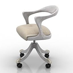 Office Chair Ceccotti Design 3d model