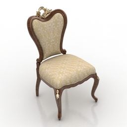 Chair European Classic Furniture 3d model
