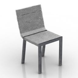 Modern Chair Lago Design 3d model