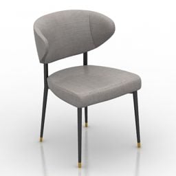 Office Chair Minotti Design 3d model