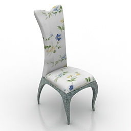 Klassischer Stuhl Fresno Design 3D-Modell