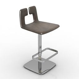 เก้าอี้บาร์ Poltrona Frau Design โมเดล 3 มิติ