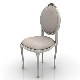 Klassischer Stuhl Segiolina Design 3D-Modell