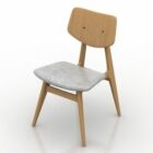 Home Studio Chair Walnut Color