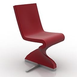 Mô hình thiết kế ghế xoắn 3d