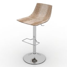 صندلی بار مدرن Turri طرح سه بعدی