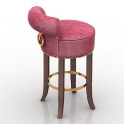 Bar Chair Eichholtz Design 3d model