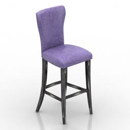 Bar Chair Vaccari Design 3d model