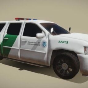 Chevrolet Border Patrol Suv 3d-modell