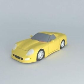 โมเดล 3 มิติของรถยนต์เชฟโรเลต Corvette Callaway