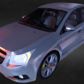 車シボレークルーズ2011 3Dモデル