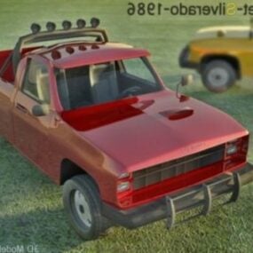 Chevrolet Jeep Silverado 1986 3D-Modell