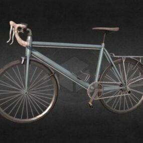 Bicicleta de ciudad vieja modelo 3d