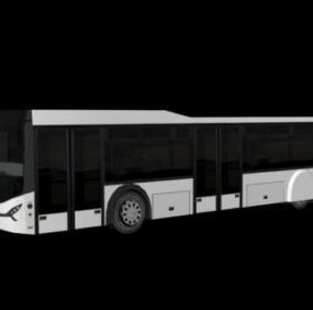 City Bus Transport Design 3d model