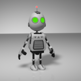 Clank 아기 로봇 3d 모델
